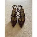 Valentino Garavani Rockstud patent leather heels for sale