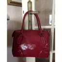 Buy Burberry The Banner patent leather handbag online