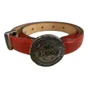 Patent leather belt Tod's