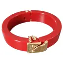 Red Plastic Bracelet Louis Vuitton