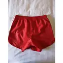 Buy Adidas Red Polyester Shorts online
