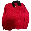 Red Polyester Jacket Barbour