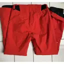 Buy KJUS Red Polyester Trousers online