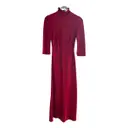Silk mid-length dress Galvan London
