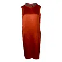 Silk mid-length dress Lanvin - Vintage