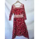 Michael Van Der Ham Silk mid-length dress for sale