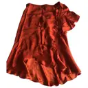 Silk mid-length skirt Rodebjer