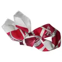 Red Silk Silk handkerchief Cartier