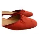 Buy Dôen Red Suede Sandals online