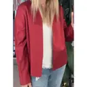 Red Synthetic Jacket Valentino Garavani - Vintage