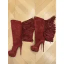 Buy Christian Louboutin Velvet boots online