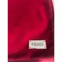 Buy Fendi FF velvet cushion online