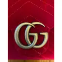 GG Marmont Chain velvet handbag Gucci