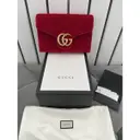 GG Marmont Chain velvet crossbody bag Gucci