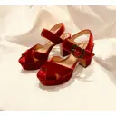 Buy Charlotte Olympia Kitty velvet sandal online