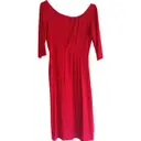 Red Viscose Dress Lk Bennett