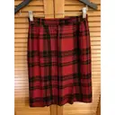 Buy Burberry Wool mid-length skirt online