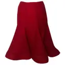 Wool mid-length skirt Givenchy