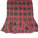 Wool mid-length skirt LUISA SPAGNOLI