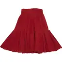 Wool mid-length skirt Karl Lagerfeld - Vintage