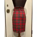 Buy Philipp Plein Wool mid-length skirt online