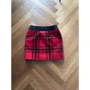 Buy Saint Laurent Wool mini skirt online