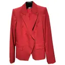 Red Wool Jacket Stella McCartney