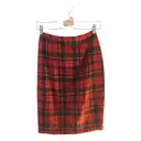 Wool mid-length skirt Thierry Mugler