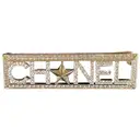 CHANEL crystal pin & brooche Chanel