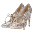Glitter heels Bottega Veneta