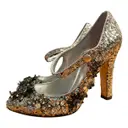 Mary Jane glitter heels Dolce & Gabbana