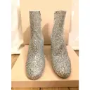 Glitter ankle boots Miu Miu