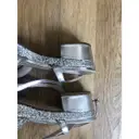 Miu Miu Glitter sandals for sale