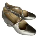 Leather heels Camilla Elphick
