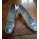 Leather heels Casadei - Vintage