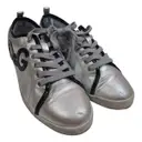 Leather trainers D&G