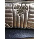 Diagramme leather clutch bag Prada
