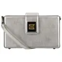 Leather clutch bag Dolce & Gabbana
