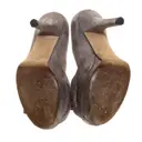Leather heels Fendi