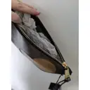 Leather clutch bag Gum