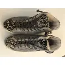 Buy Leather Crown Leather trainers online