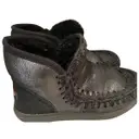 Leather ankle boots Mou