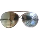 Silver Metal Sunglasses Tom Ford