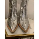 Patent leather ankle boots Fendi