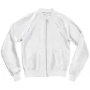 Silver Polyester Jacket American Apparel