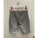 Buy Marine Serre Silver Polyester Shorts online