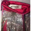 Buy Attico Silk clutch bag online