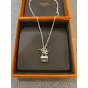 Buy Hermès Amulette silver necklace online