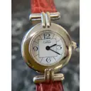 Silver watch Cartier - Vintage