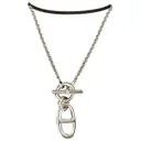Chaîne d'Ancre silver necklace Hermès
